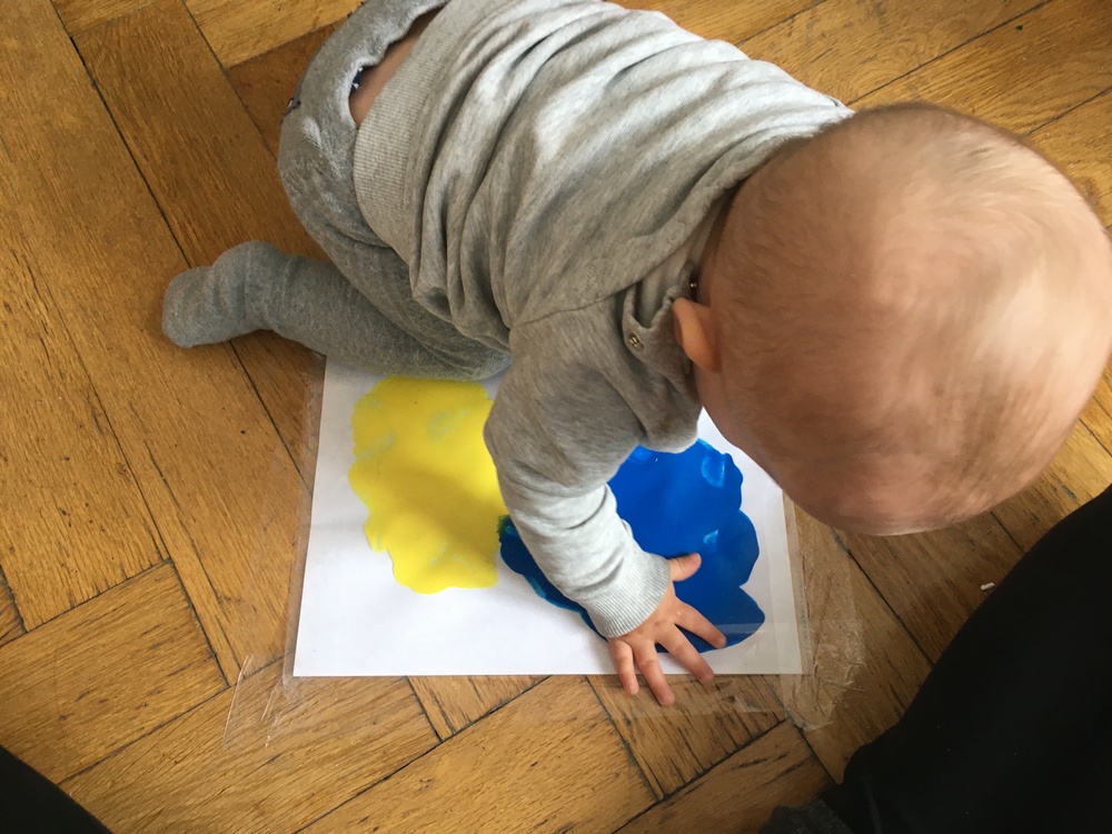 Malen in der Folie